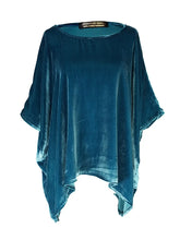 Silk Velvet Scarf Top