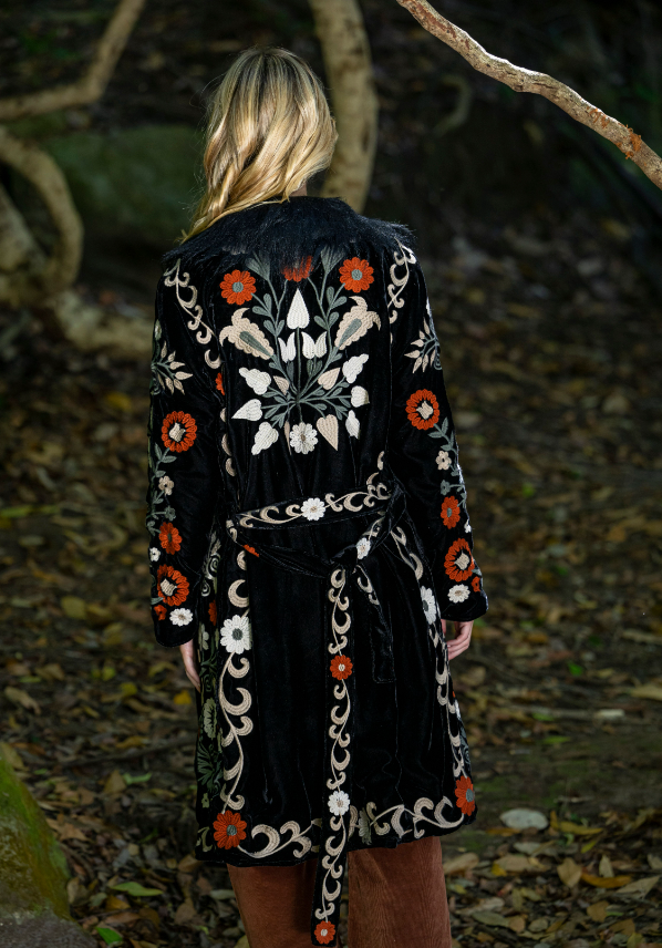 Aspen Embroidered Coat