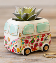 Natural Life - Tiny Faux Succulent Peace Van