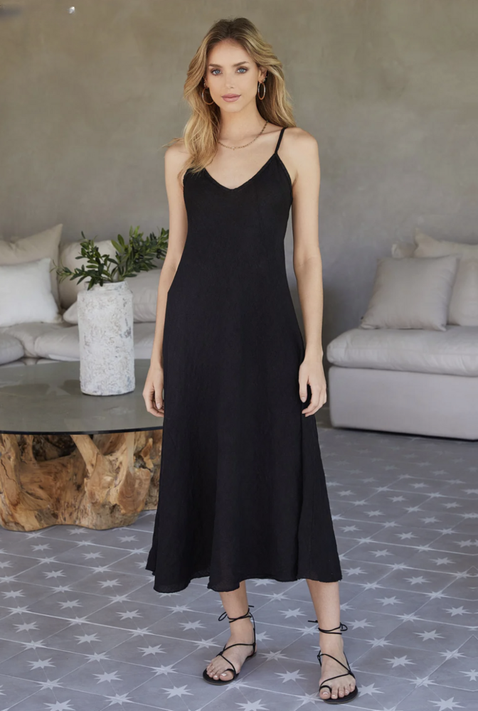 Eden Linen Slip Dress