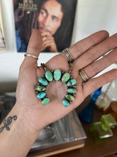 Royston Turquoise Naja Pendant Necklace by Marie Tsosie